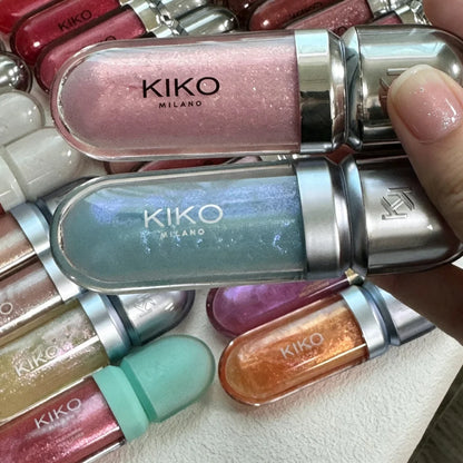 Rossetto KIKO Milano Double Touch 16 ore senza trasferimento, resistente alle sbavature, impermeabile, a prova di bacio, colore a lunga durata, resistente al trasferimento.