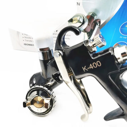 Pistola a Spruzzo di Alta Qualità Auarita K400 LVMP, Spruzzatore per Auto 1.4/1.7MM R500, Pistola per Verniciatura ad Alta Atomizzazione, Aerografo