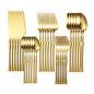 Set di posate in acciaio inossidabile da 30/40/60 pezzi, coltello, forchetta, cucchiaio da caffè, stoviglie, lavabili in lavastoviglie