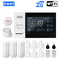 Sistema di allarme domestico wireless PGST, compatibile con Tuya, 4G/2G GSM WiFi, 433MHz, controllo da app, funziona con Alexa