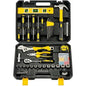 Set di 108 Utensili Manuali per Riparazioni Auto e Casa, Kit con Chiavi a Bussola, Chiavi a Cricchetto, Cacciaviti, Strumenti Portatili per Fai-da-Te con Valigetta