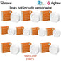 SONOFF SNZB-05P Sensore di perdite d'acqua Zigbee Sonoff, Rilevatore d'acqua con avvisi in tempo reale, Notifiche multiple, Supporto esteso