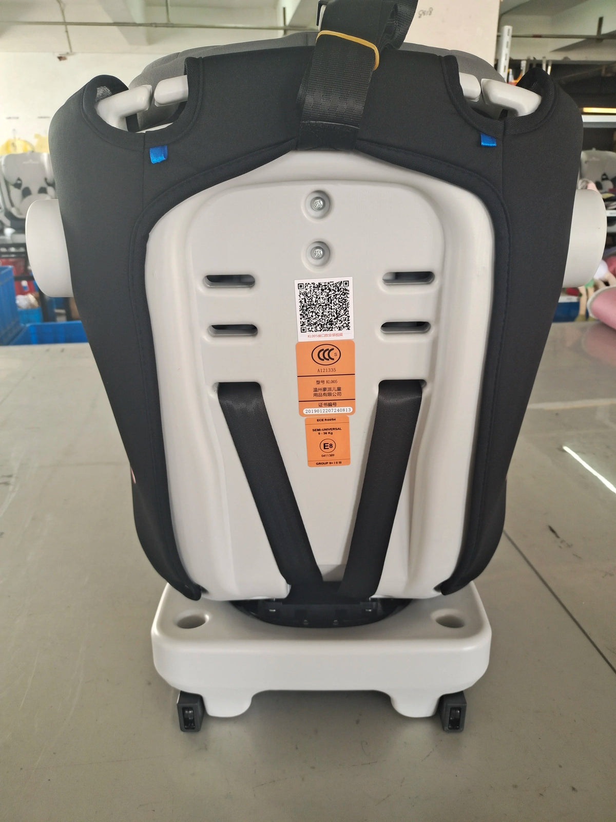 Seggiolino Auto per Bambini AP01 ECE ISOFIX KL005 con Rotazione a 360 Gradi °   Cintura Girevole a 5 Punti 9-36kg 0-12 Anni