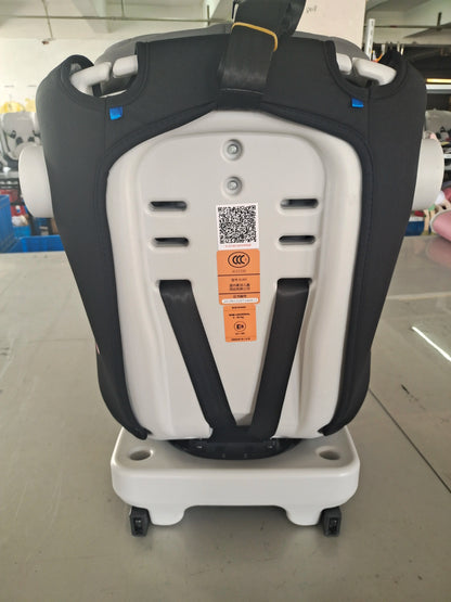 Seggiolino Auto per Bambini AP01 ECE ISOFIX KL005 con Rotazione a 360 Gradi °   Cintura Girevole a 5 Punti 9-36kg 0-12 Anni