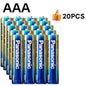 Panasonic 1.5V AA AAA # Batteria Alcalina Evolta LR6 LR03 a Lunga Durata Anti-Perdita per Serrature Intelligenti, Telecomandi e Giocattoli