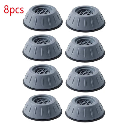 4/8/12 pezzi piedini antivibranti cuscinetti per lavatrice silenziosi cuscinetti per gambe in gomma asciugatrice base universale fissa antiscivolo pad accessori