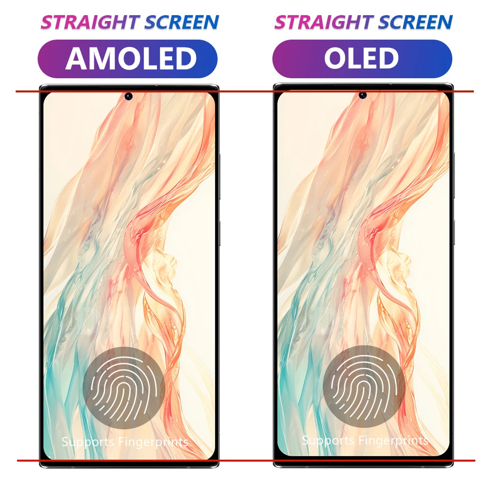 UE 6.78 ''Nuovo Display AMOLED Per Samsung Galaxy S22 Ultra 5G LCD S908 S908B S908U Con Telaio Touch Screen Digitizer sostituzione