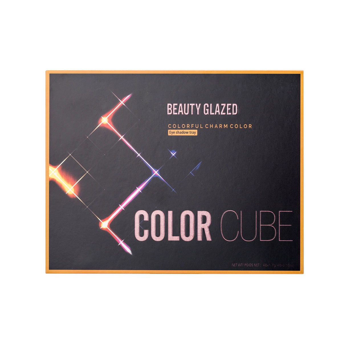 Piatto ombretto per trucco scenico, europeo e americano, eccitato, 48 colori