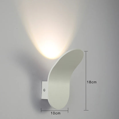 Lampade da Parete LED Moderne, Illuminazione per TV, Comodino 5W AC85-265V, Luci da Parete Nordiche per Soggiorno, Corridoio, Balcone, Decorazione