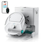 Robot aspirapolvere Lefant M265 con mappatura, 18000 Pa, rullo autopulente, lavaggio con acqua pulita, laser dToF, evita PSD, anti-groviglio, compatto, WiFi 2.4G/5G/Alexa/APP