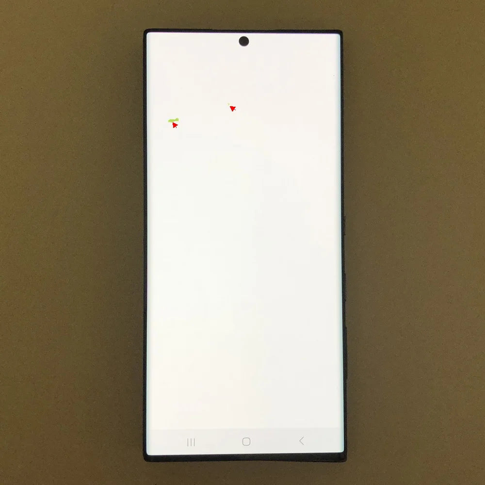 Display Super AMOLED per Samsung Galaxy S22 Ultra LCD SM-S908 S908U S908E, Schermo Touch Digitizer di Ricambio con Difetti
