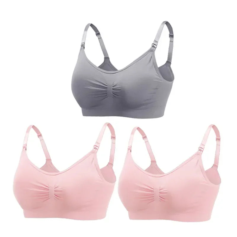 3 Pz/lotto Maternità Reggiseni Allattamento Cotone Allattamento Al Seno Donne Incinte Gravidanza Biancheria Intima Allattamento Al Seno Reggiseno Abbigliamento Lactancia