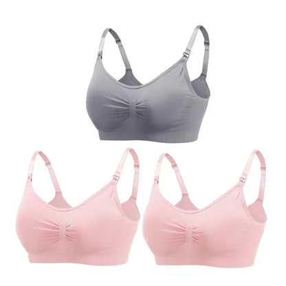 3 Pz/lotto Maternità Reggiseni Allattamento Cotone Allattamento Al Seno Donne Incinte Gravidanza Biancheria Intima Allattamento Al Seno Reggiseno Abbigliamento Lactancia