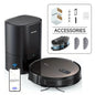 Robot Aspirapolvere Arnagar S9 con Svuotamento Automatico, Raccolta Polvere, Funzione Lavapavimenti, 8000Pa, 4800mAh, Basso Rumore, Controllo tramite APP per la Pulizia Domestica