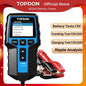 TOPDON BT200 Tester batteria portatile Strumenti di test di avviamento di ricarica per auto 12V Monitor batteria diagnostica automobilistica 100-2000CCA