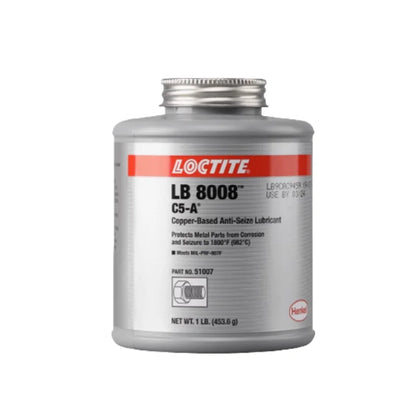 Lubrificante anti-siglia a base di rame Loctite LB 8008 C5-A originale al 100% Grasso per uso generale Lattina da 1 libbra