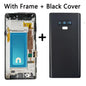 Nuovo LCD per Samsung Note9, Display Touch Screen Digitizer Assembly per Samsung Note 9 N960F N960U N9600 con Cornice LCD