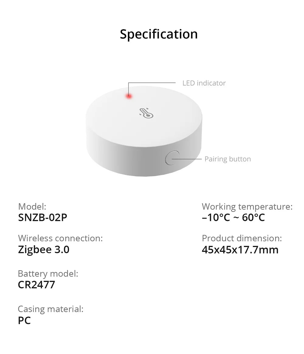 Sonoff Zbmini L2 Sonoff Zigbee Ponte Zigbee Zbminil2 Sonoff Bridge SNZB-02D SNZB-02p SNZB-04P SNZB-03P SNZB-05P SNZB-01P