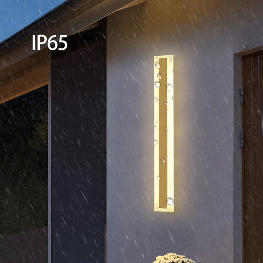 Lampada da Parete LED per Esterni IP65 Impermeabile, Illuminazione per Corridoi e Scale, Lampada Solare per Ingresso Villa e Giardino