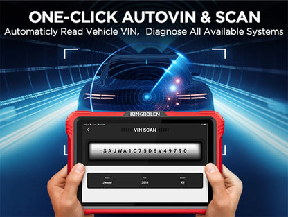 Ultimo Modello 2026 KINGBOLEN K10 PRO/K10 ELITE Strumento Diagnostico con Diagramma Topologico Completo del Sistema, Scanner Auto OBD OBD2 CANFD DOIP, 40+ Funzioni di Reset