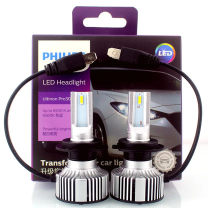 Philips LED H7 Faro 12V/24V 4200K 5700K 6000K 6500K Bianco brillante Faro automatico Lampade a LED,
