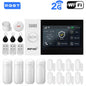 Sistema di allarme domestico wireless PGST, compatibile con Tuya, 4G/2G GSM WiFi, 433MHz, controllo da app, funziona con Alexa