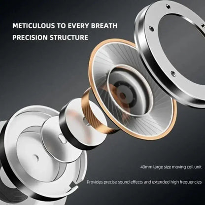 Cuffie wireless JBL Tune 760NC con tecnologia Bluetooth, cancellazione attiva del rumore, microfono integrato, ideali per il gaming.