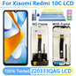 6.71 "Schermo Per Xiaomi Redmi 10c Display LCD Touch Screen Digitizer Assembly Per Redmi 10C 220333QAG LCD di Ricambio