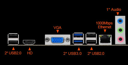 Kit Scheda Madre Mini ITX B75 con Processore Core I5 3470, 16GB di Memoria DDR3, Supporto CPU I3 I5 I7, Socket LGA1155