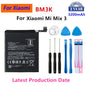 Batteria originale per telefono Xiaomi Mi Redmi Note Mix 2 3 3S 3X 4 4X 4A 4C 5 5A 5S 5X M5 6 6A 7 8 Pro Plus BN43 BN31