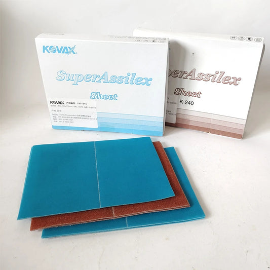 Giappone KOVAX Carta vetrata abrasiva morbida quadrata Grana 2000/3000 Lucidatura fine Riparazione graffi auto Finitura di bellezza Sbrasivo