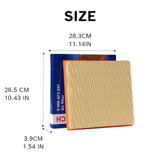 Filtro Aria Motore Bosch AF2937 per BMW Serie 5, Serie 7, X3/X4/X5/X6 xDrive35i/xDrive40i, 535i, 640i, 740Li【OE:13717571355】
