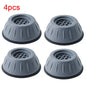 4/8/12 pezzi piedini antivibranti cuscinetti per lavatrice silenziosi cuscinetti per gambe in gomma asciugatrice base universale fissa antiscivolo pad accessori