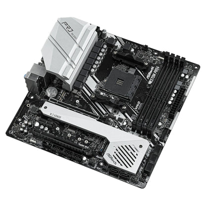 Scheda Madre ASRock X570M Pro4 AMD X570 AM4 Supporta CPU 5800X3D 5700X3D 5600G 4xDDR4 4200MHz PCIe4.0 M.2 NVME MATX