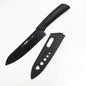 Set di coltelli da cucina, compresi coltello da chef, mannaia e coltello da frutta, con ceppo portacoltelli, adatto per sbucciare carne e verdure