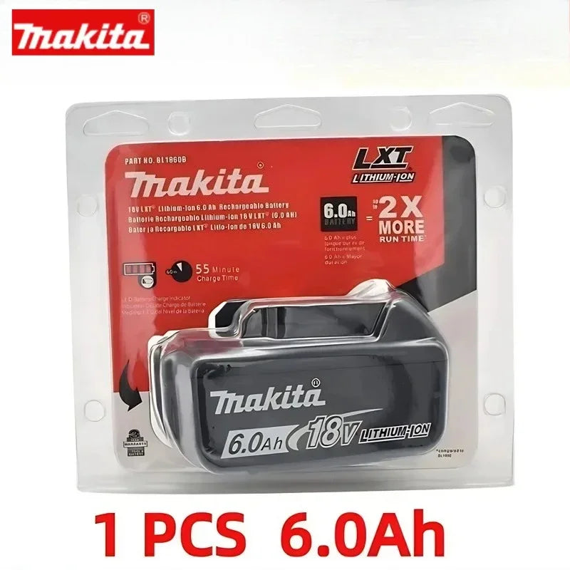 Batteria Makita 18V, per soffiatore a batteria portatile DUB185Z, 18V, ad alta potenza, per soffiare polvere e foglie secche, strumento elettrico per la pulizia.