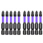 5-60PCS PH2 Set di punte per avvitatore a percussione Set di cacciaviti a croce magnetici Set di punte per trapano a percussione Vite Cacciavite a croce antiscivolo in acciaio legato