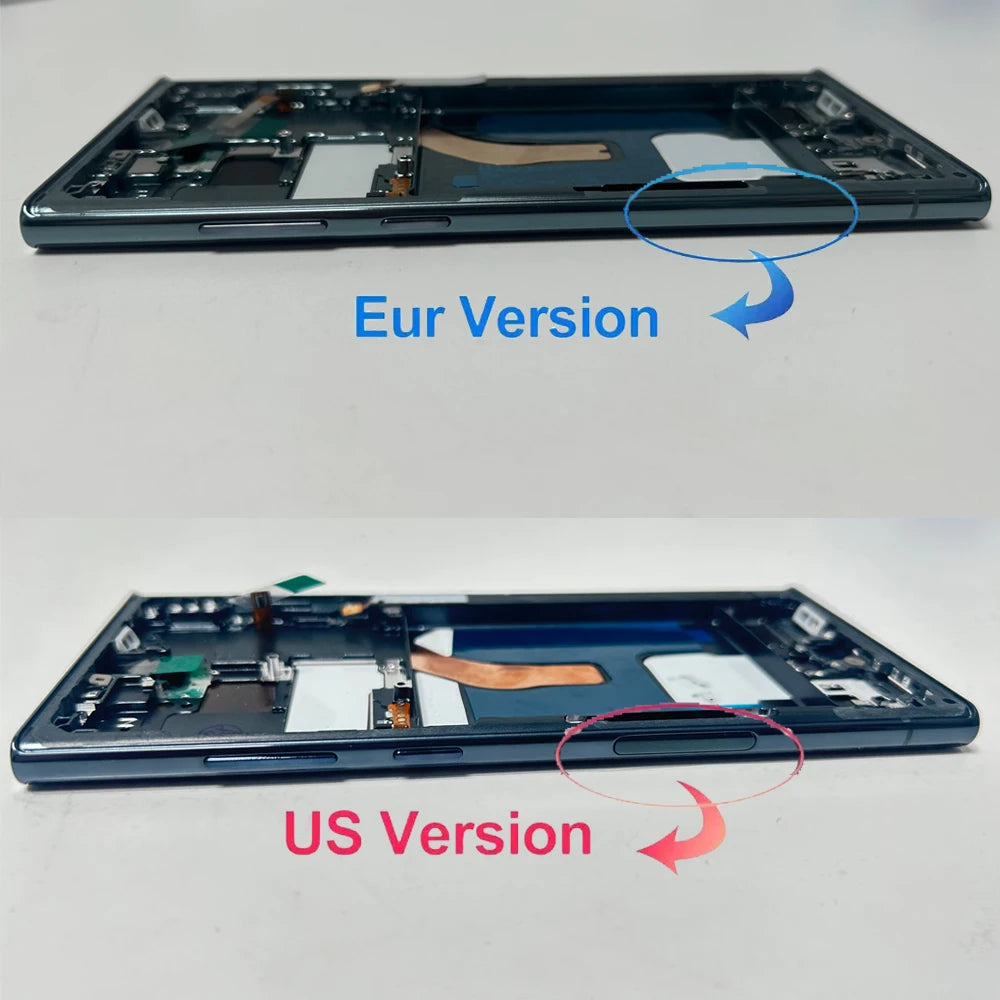 Display Super AMOLED per Samsung Galaxy S24 Ultra Display LCD Touch Screen Digitizer Assembly per Samsung S24 Ultra Display