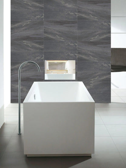 Souria Specchio Intelligente Android con Touchscreen da 22 Pollici, Televisore LED per Bagno e SPA, FHD, Sintonizzatore DTV, DVB, Cucina