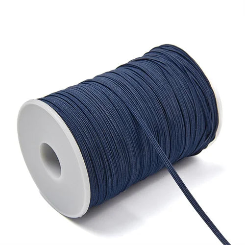 3mm 6mm Elastico colorato Elastico per cucire Nastro elastico Elastico in spandex Fascia per cucire Tessuto Accessori per indumenti fai da te 10 anni
