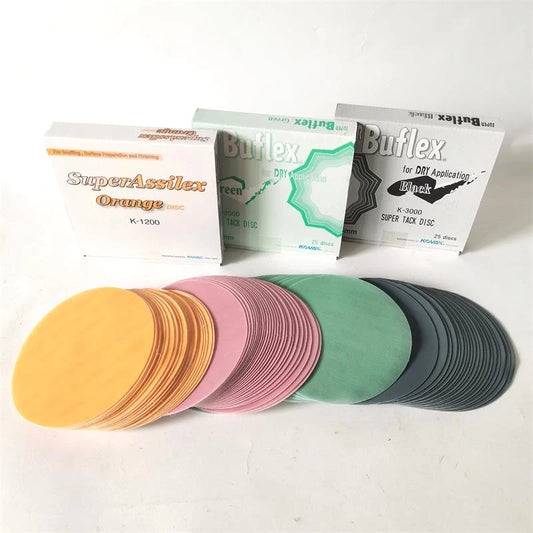 Disco Lucidante per Vernice Auto KOVAX Giapponese, Diametro 5 Pollici, 125mm, Carta Morbida Opaca Rotonda per Finitura Liscia