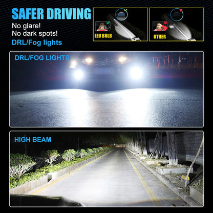XSTORM 30000LM H15 Luci a LED per VW Golf 6 MK3 H15 Lampadine per fari a LED Luci di guida a fascio alto e basso DRL per BMW Mercedes Audi