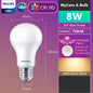 Lampadine LED Philips E27 MyCare A Light 8W 10W 12W 3000K 6500k Lampada EyeComfort bianca 220V-240V Lampadina LED originale per interni, 1x