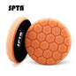 SPTA 1PC 3"(80mm)/5"(125mm)/6"(150mm) Spugna esagonale per lucidatura tamponi per lucidatura per lucidatrice per auto DA/RO/GA