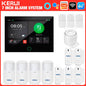 Sistema di Allarme Domestico KERUI con Schermo Touch da 7 Pollici, WiFi+4G, Compatibile con Tuya Smart, Protezione di Sicurezza FSK/ASK, Sensore PIR 433MHZ