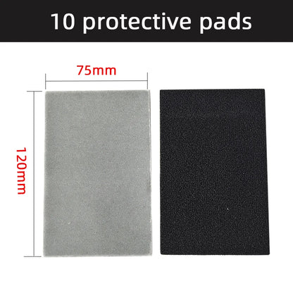KOVAX Macchina per carta vetrata pneumatica giapponese originale rettangolare 70MM 100MM Carta vetrata per lucidatura con finitura per auto per lavori di bellezza