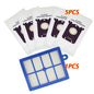 Filtro e sacchetto per la polvere per aspirapolvere Philips Tornado FC8204 FC8208 FC8614 FC8208 FC8410 HR8354 HR8360 HR8370 HR8375 HR8500-HR8