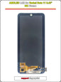 Display LCD da 6,43 pollici per Redmi Note 11 4G, ricambio digitalizzatore touchscreen per 2201117TY 2201117TG, schermo LCD con cornice