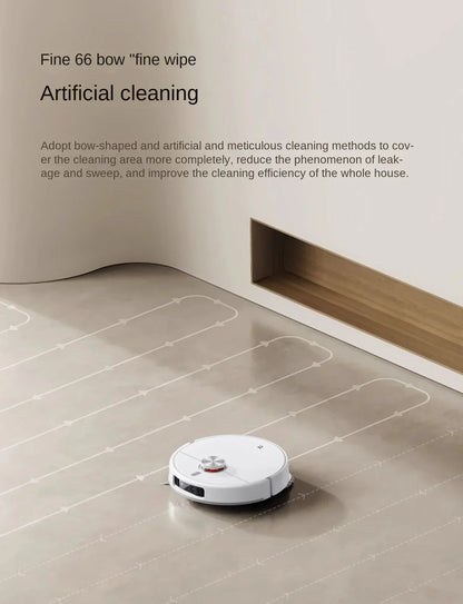 Nuovo robot aspirapolvere Xiaomi Mijia M30 Pro, potente e multifunzione, con funzione di taglio dei capelli integrata e sistema anti-groviglio.
