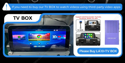 MEKEDE Modulo BOX DSP HiFi con mirroring, CarPlay wireless, Android Auto, AirPlay, Autolink per BMW F20 F21 F30 F31 F34 F07 F10 F11 F01 F2 F25 E60 E61 E81 E82 E84 E87 E88 E89 E90 E91 E92 E93 E70 E71 Sistema CIC